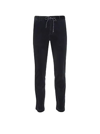 ALBERTO | Pantalon en velours côtelé coupe slim JUMP | dunkelblau
